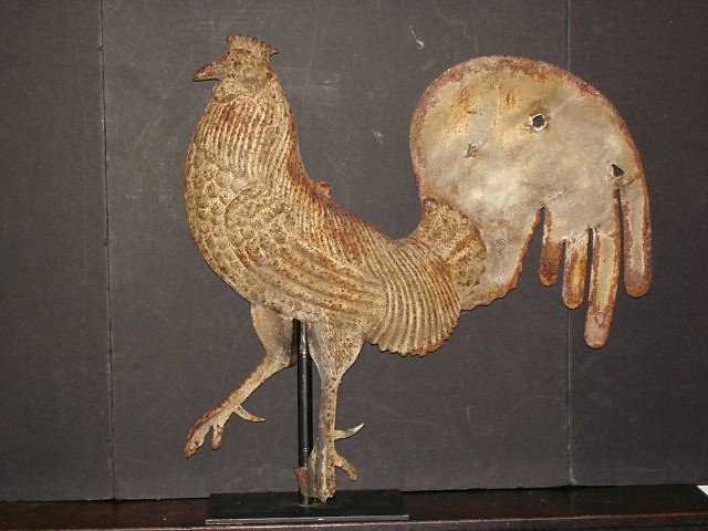 ROCHESTER ROOSTER WEATHERVANE IN OLD DRY SURF